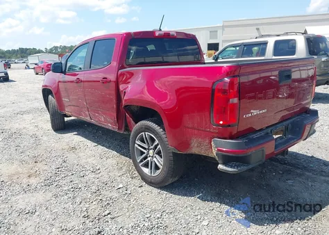 2021 Chevrolet Colorado 2Wd Short Box Wt from USA, damaged, VIN 1GCGSBEN6M1225919